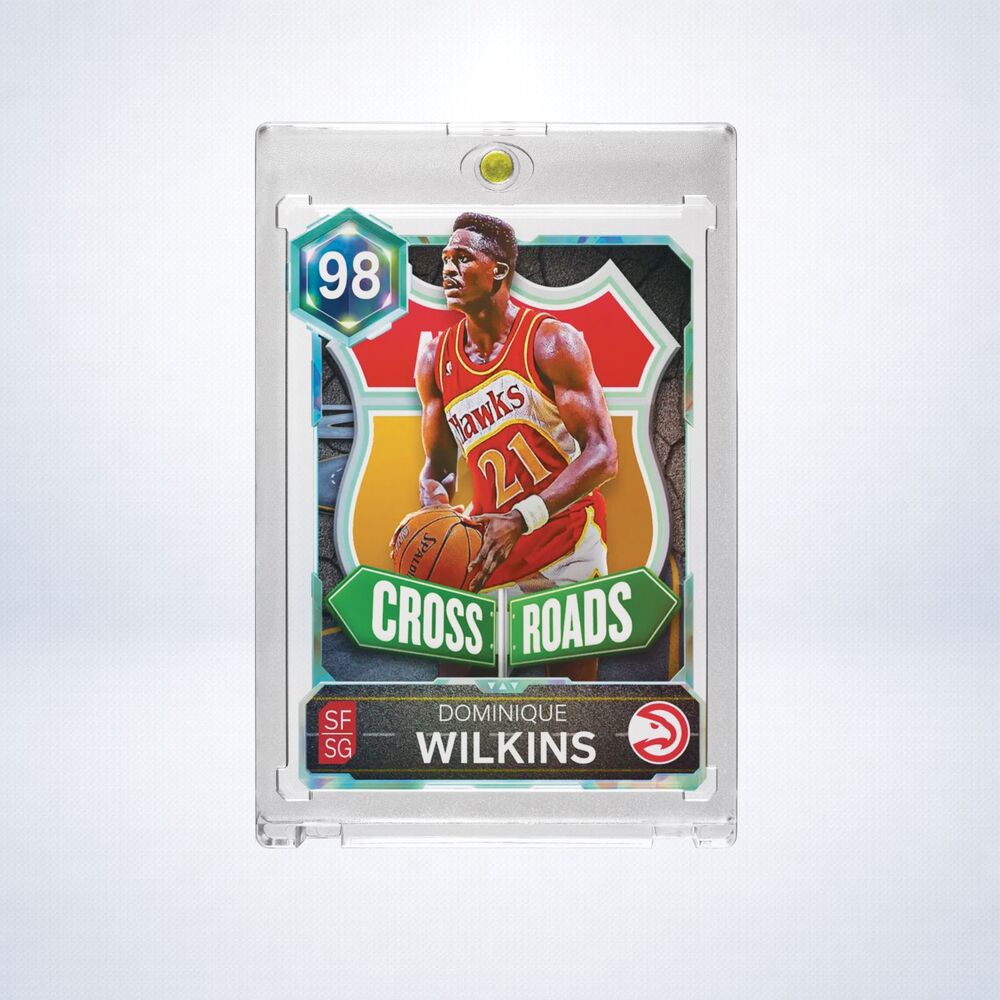 Dominique Wilkins Atlanta Hawks Crossroads Custom Holographic Collectible (SP)